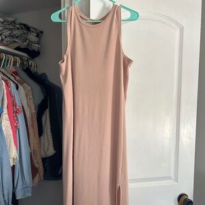 Midi Dress with Side Slits